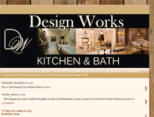 Tablet Screenshot of designworks-kitchen-bath.com